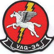 VAQ-34 Squadron Patch (Old Style)