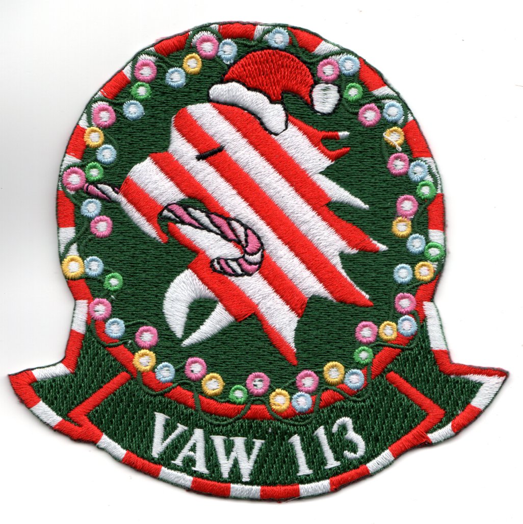 VAW-113 *CHRISTMAS* Squadron Patch