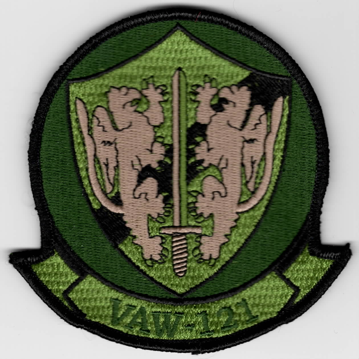 VAW-121 Squadron Patch (Green)