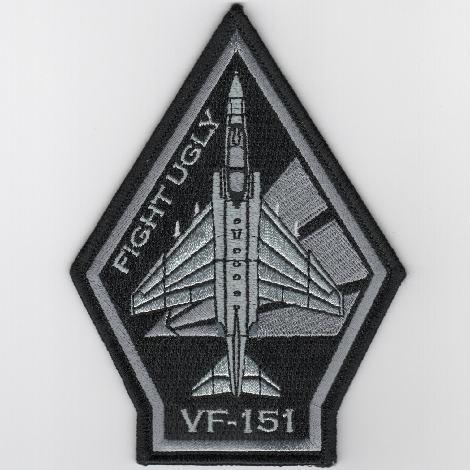 VF-151 F-4 'Coffin' Patch (Black-Gray/No Velcro)