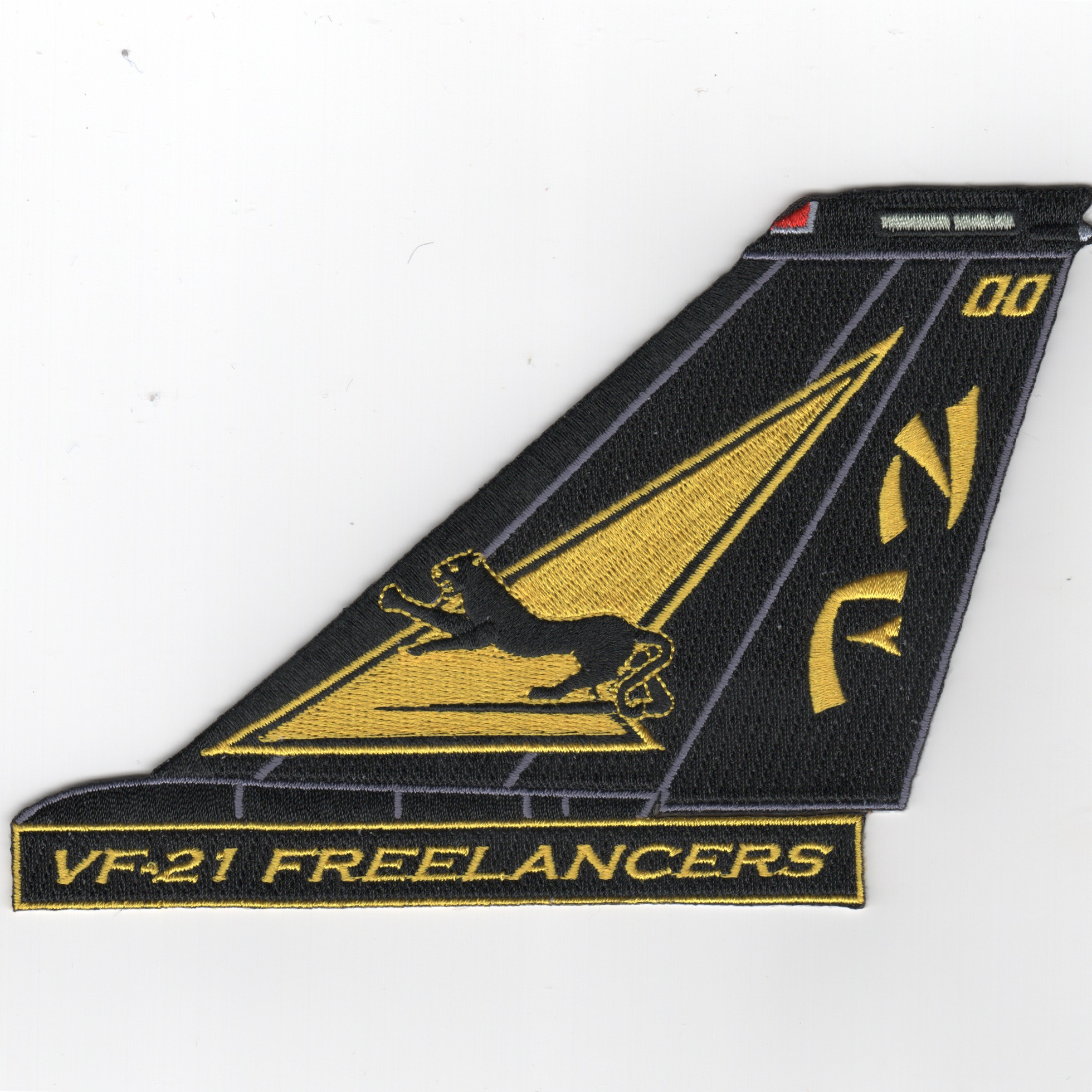 VF-21 F-14 Tomcat TailFin (Text)