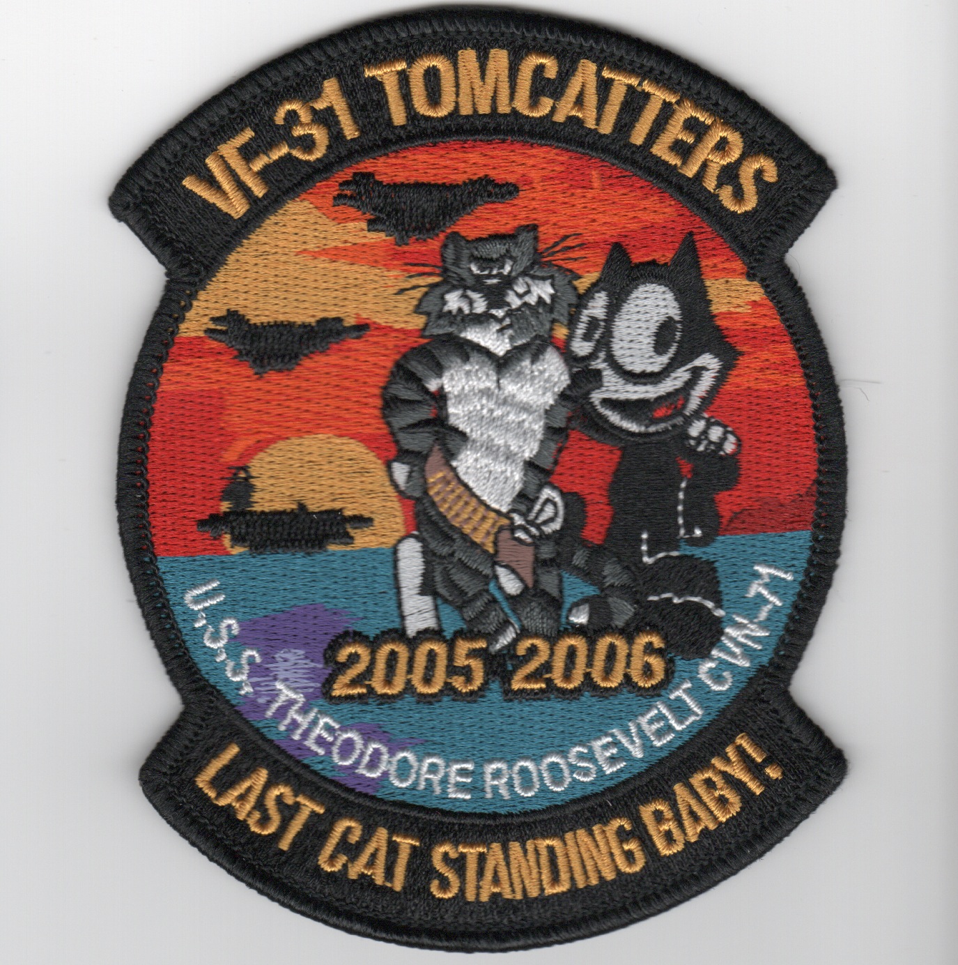 VF-31 'Last Cat Standing' Cruise Patch