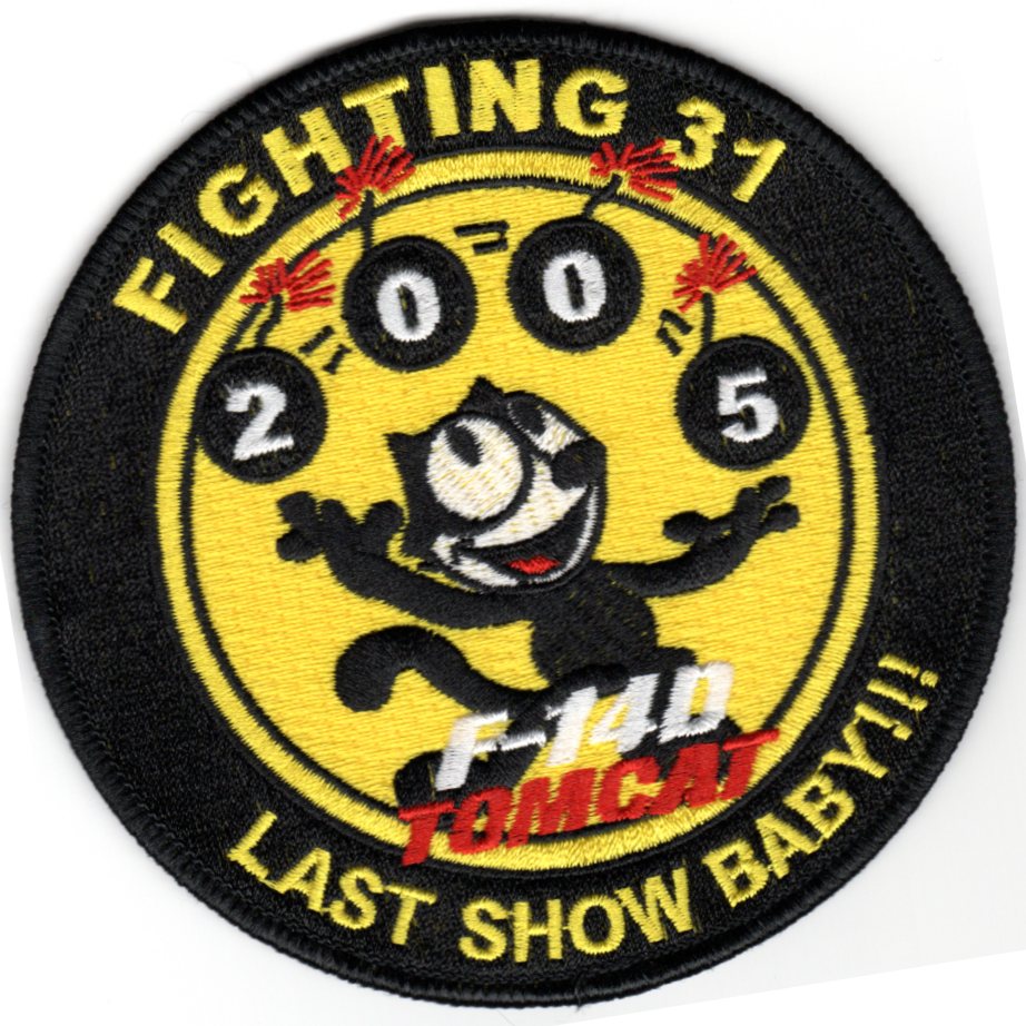 VF-31 'Last Show, Baby' Patch