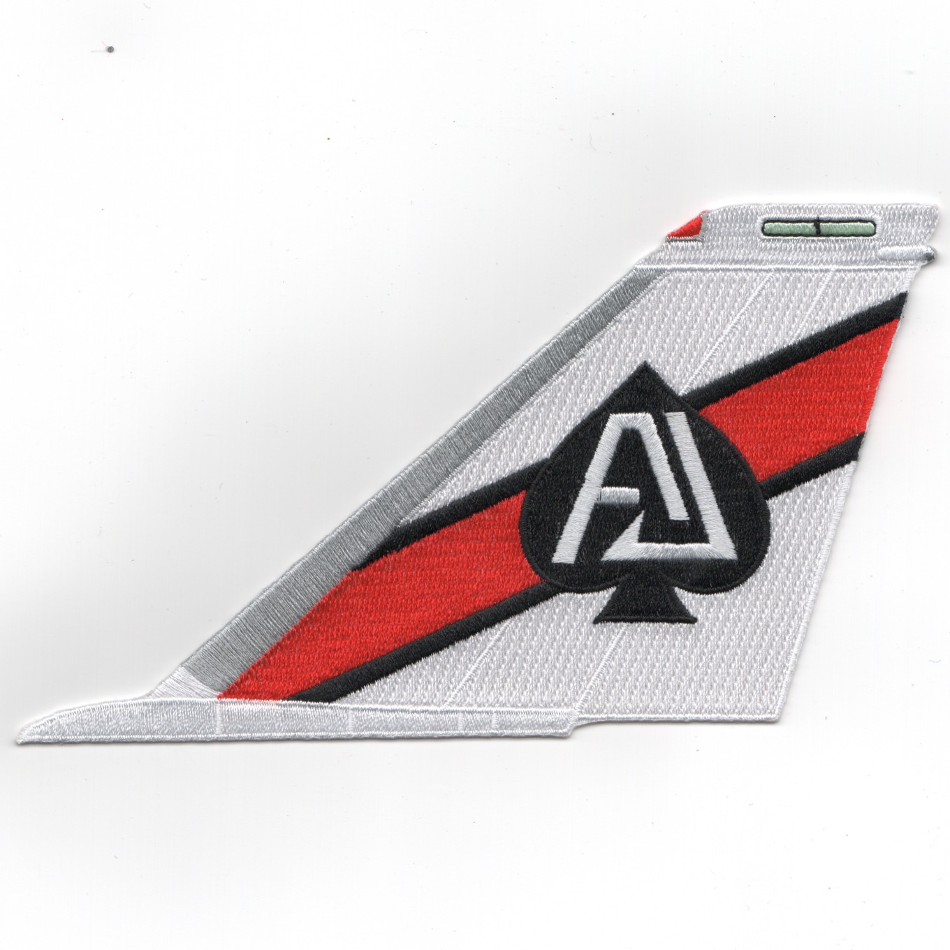 VF-41 F-14 'AJ' Tail (Red-White/No Text)