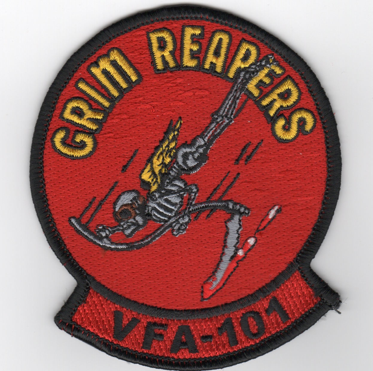 VFA-101 Squadron Patch (Red)