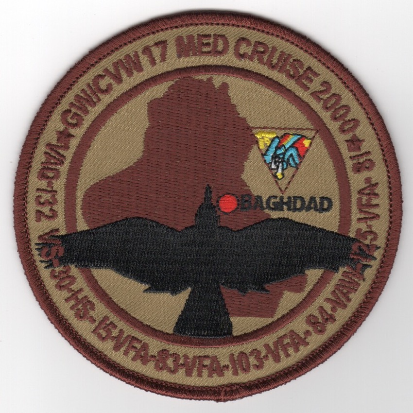 VFA-103/VAW-125 '2000 'Black Bird' Cruise Patch