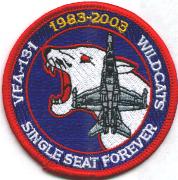 VFA-131 20th Anniversary Patch