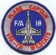 VFA-131 Plane Captain Patch
