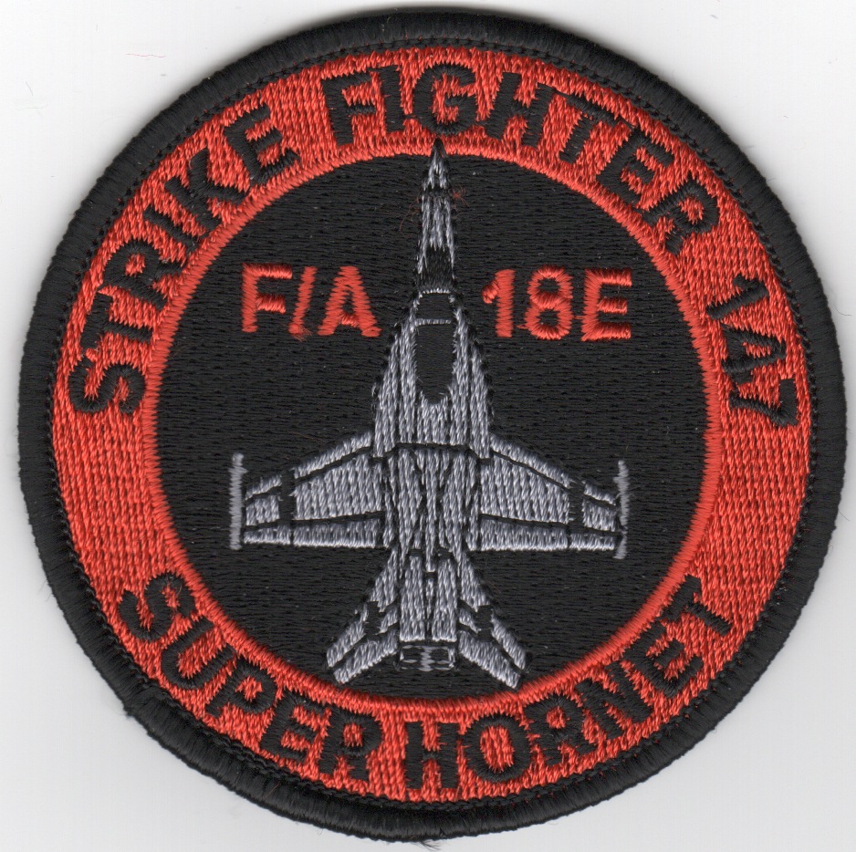 VFA-147 SUPER-Hornet Aircraft Patch (Black)
