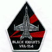 VFA-154 F/A-18F A/C Coffin (Black w/2 Red Rays)