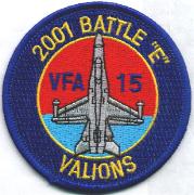 VFA-15 2001 Battle 'E' Patch