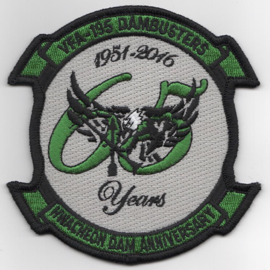 VFA-195 '65 Year Anniversary' Patch
