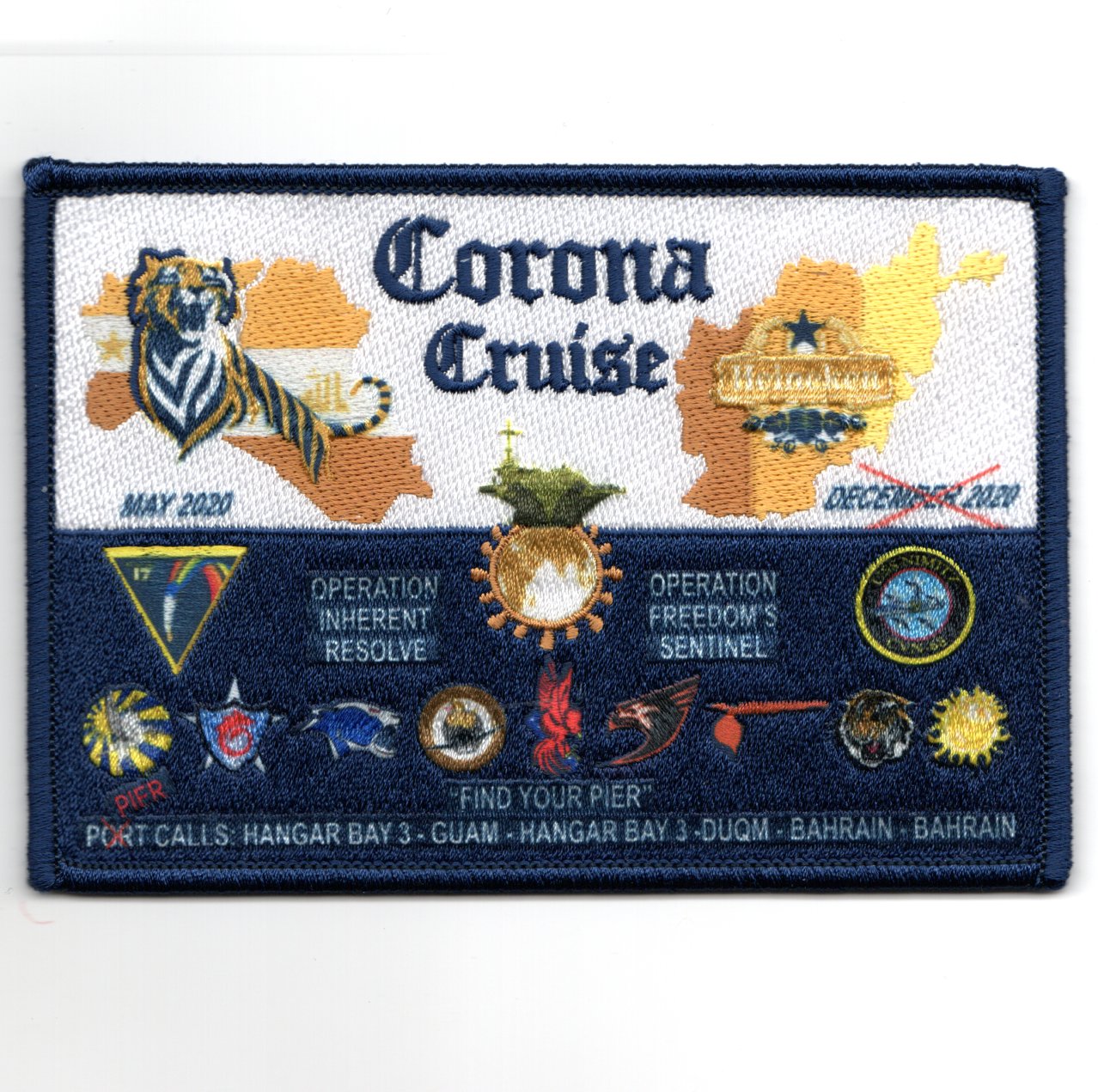 VFA-22 2020 'Corona' Cruise Patch