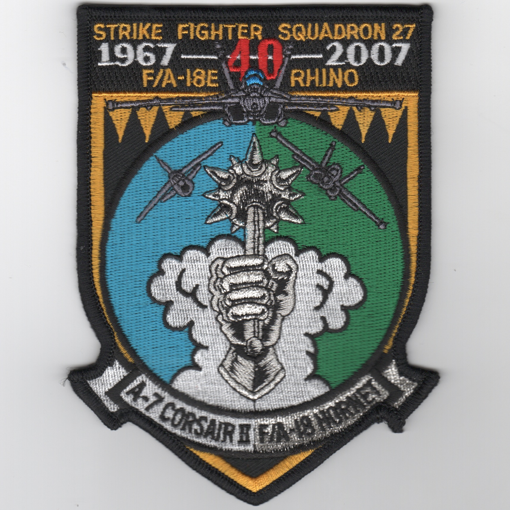 VFA-27 40th Anniversary Patch
