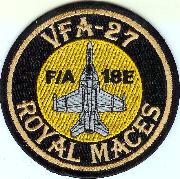 VFA-27 A/C Patch (Round)