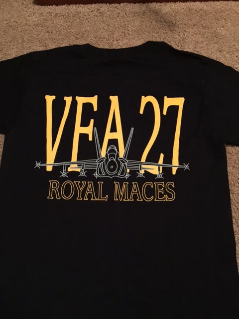 VFA-27 T-Shirt (back)