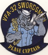 VFA-32 Plane Captain Patch