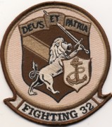 VFA-32 Squadron Patch (Desert)