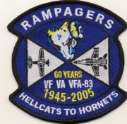 VFA-83 60th Anniversary Patch