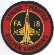 VFA-87 Aircraft Patch (Red)