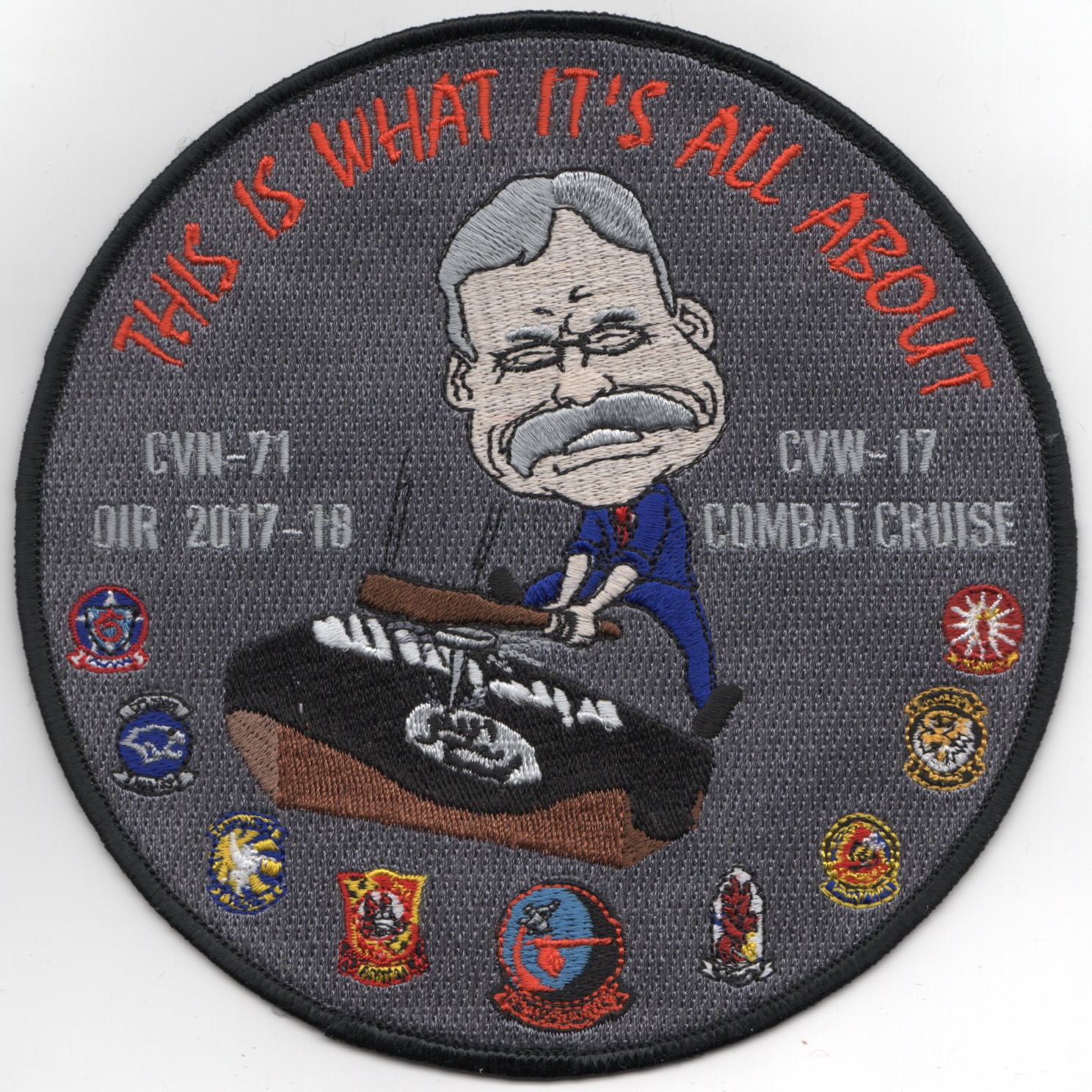 VFA-94 2017 OIR 'All About' Patch (Large)