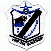 VMF-214 Squadron Patch