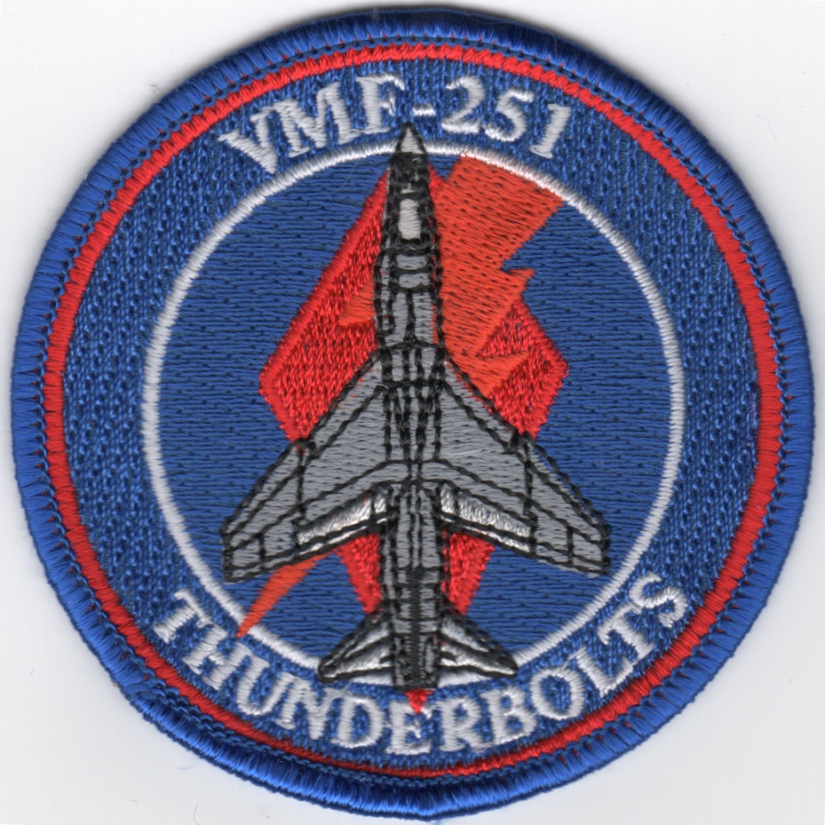 VMF-251 F-8 A/C 'Bullet' Patch