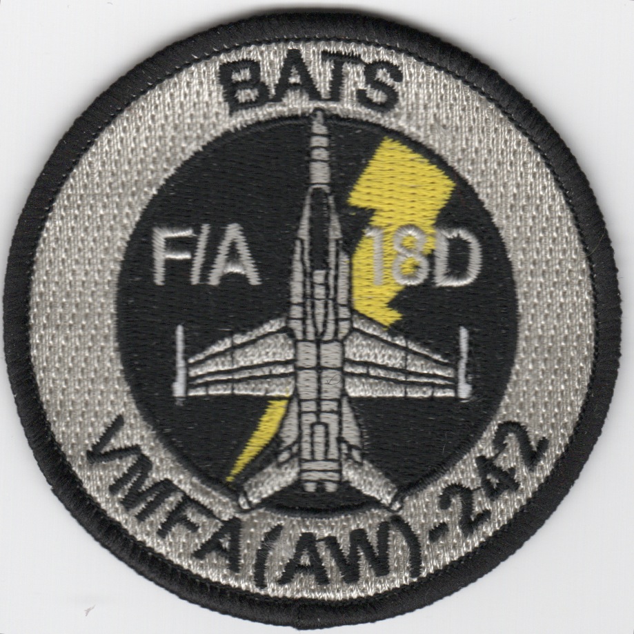 VMFA(AW)-242 F-18 'Bullet' (Gray/No Velcro)