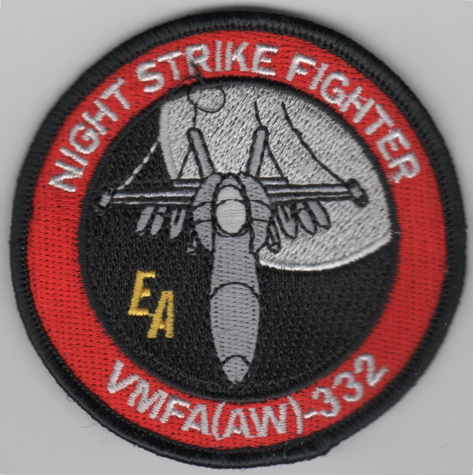 VMFA(AW)-332 Night S/F Bullet Patch