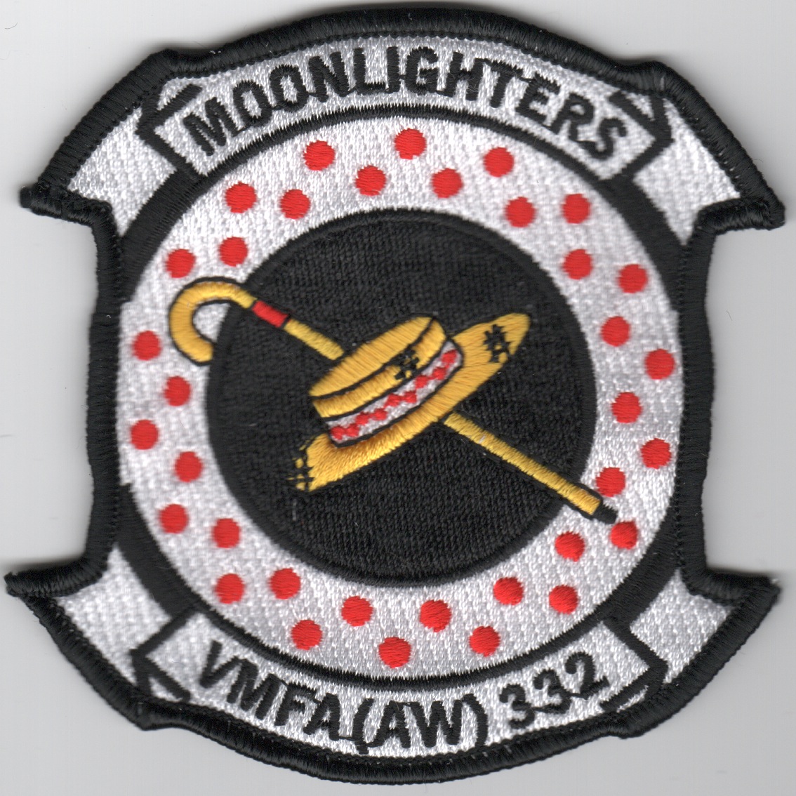 VMFA(AW)-332 'Red Dot' Squadron Patch