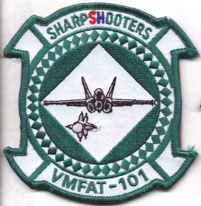 VMFAT-101 Squadron Patch (F-18)