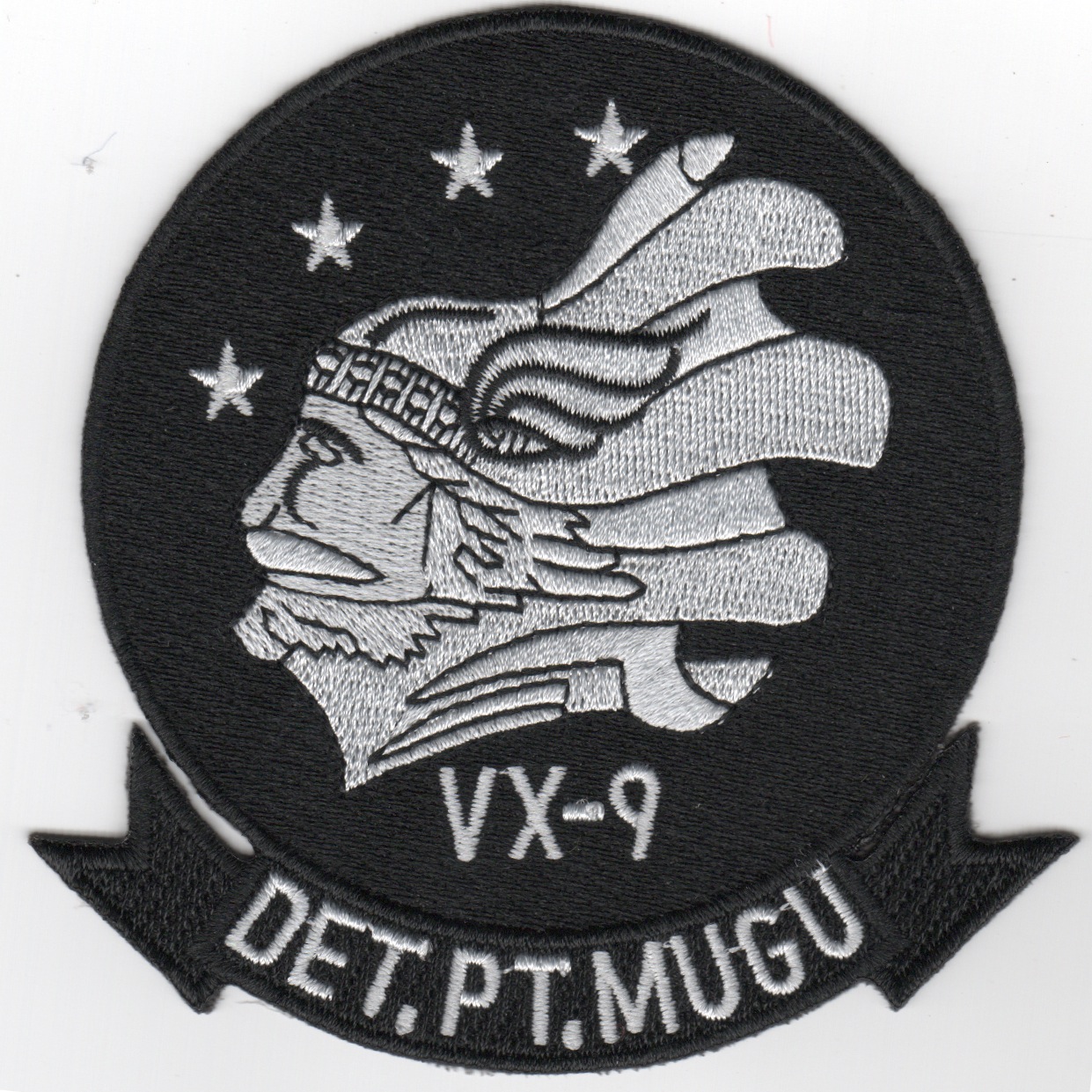 VX-9 'DET Pt. Mugu' Patch (Black)