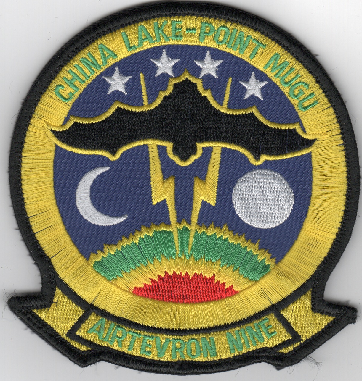 VX-9 Squadron Patch (Yellow)