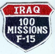 F-15C 100 Missions (Iraq) Shield
