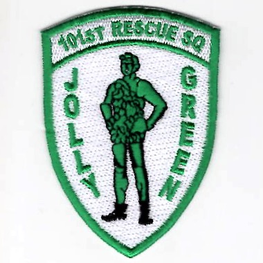 101st RESCUE Sqdn Shield (Green/K)