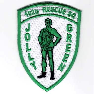 102nd RESCUE Sqdn Shield (Green/K)