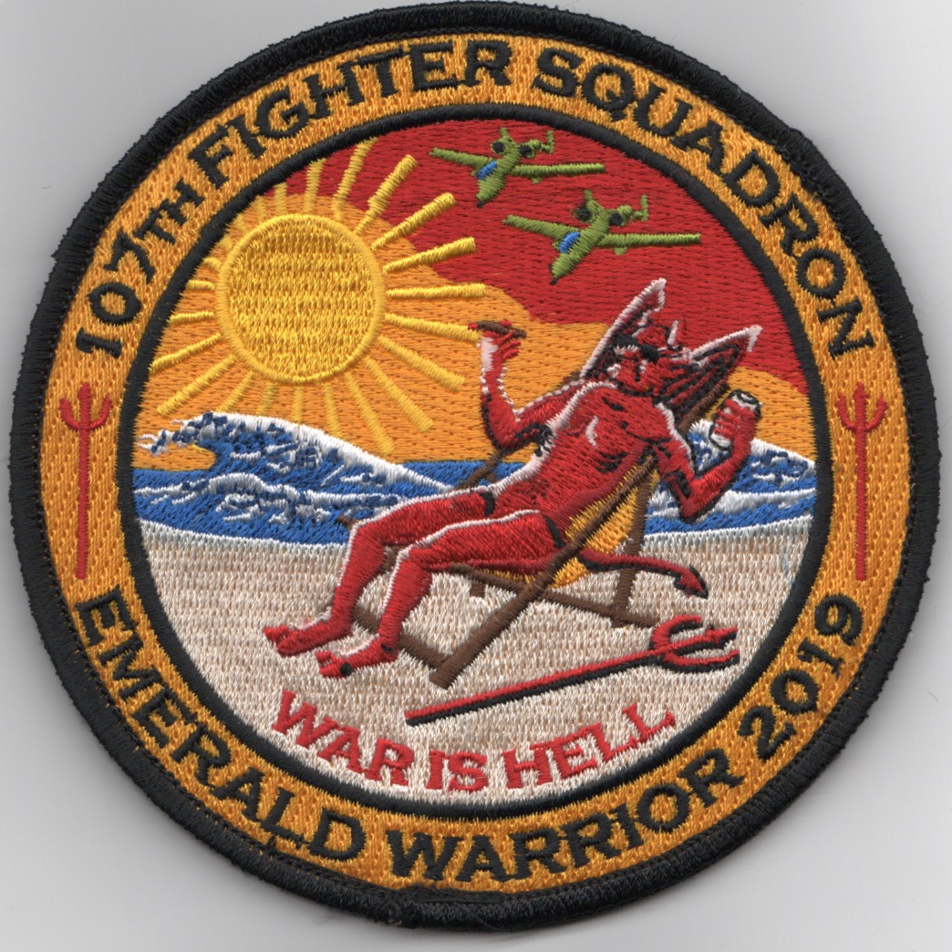 107FS 2019 'Emerald Warrior' Patch