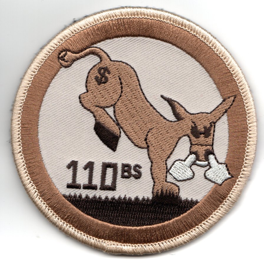 110th Bomb Squadron Patch (Des)