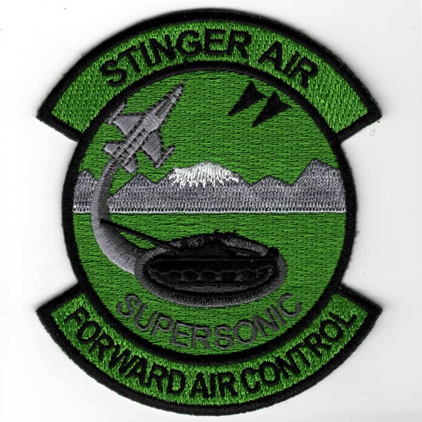 112FS *STINGER AIR* Patch (Green)