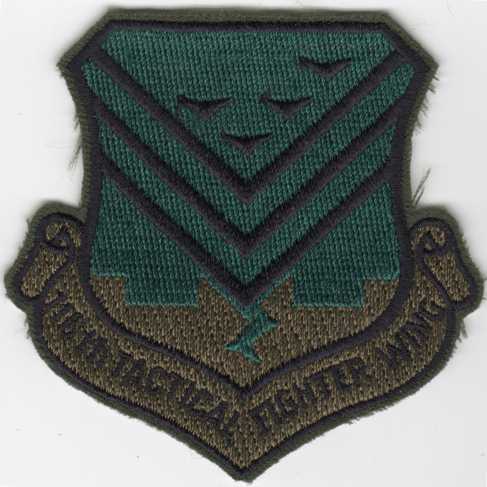 116th Tactical Fighter Wing Crest (Original/Subd)