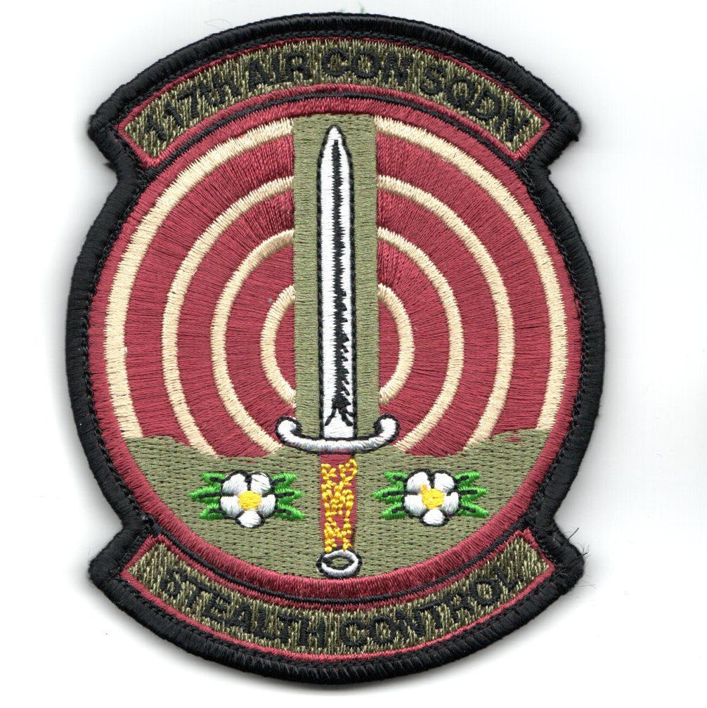 117 ACS 'Stealth Control' Sqdn Patch (OCP)