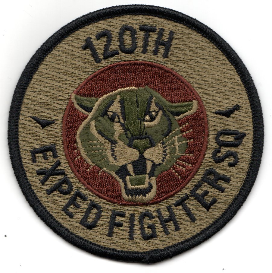 120EFS 'Tiger-Face' Patch (OCP)