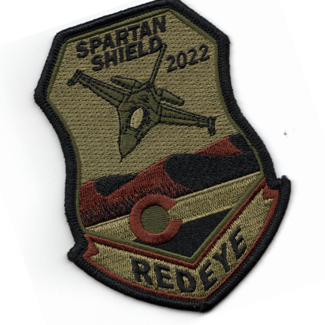 120FS 2022 'SPARTAN SHIELD' Patch (OCP)