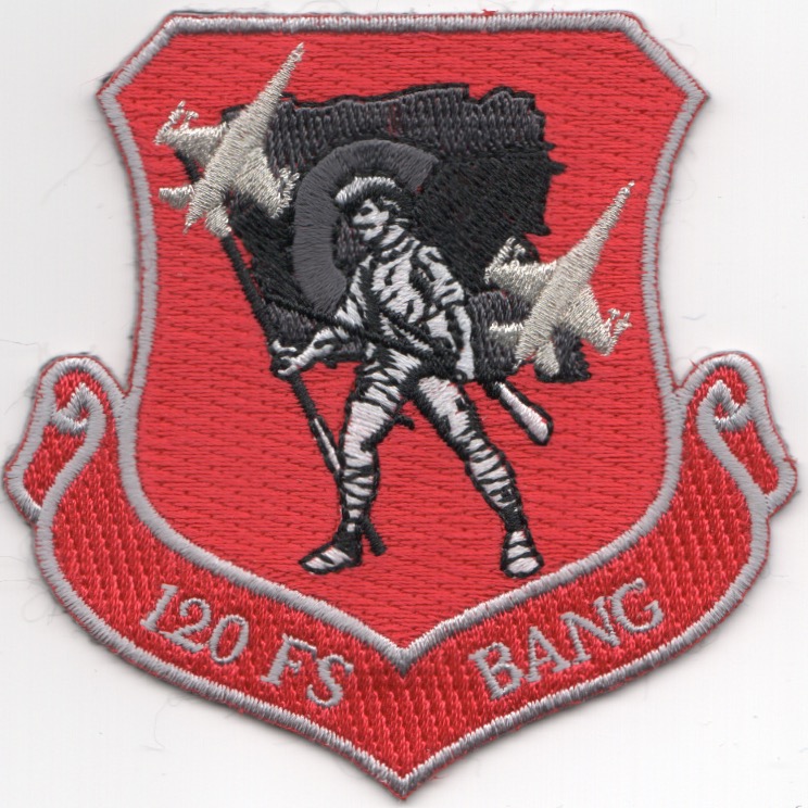 120FS 'BANG' Crest Patch