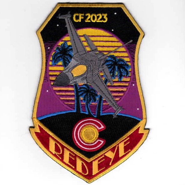 120FS *CF-2023* Shield (Purple/Yellow Sun)