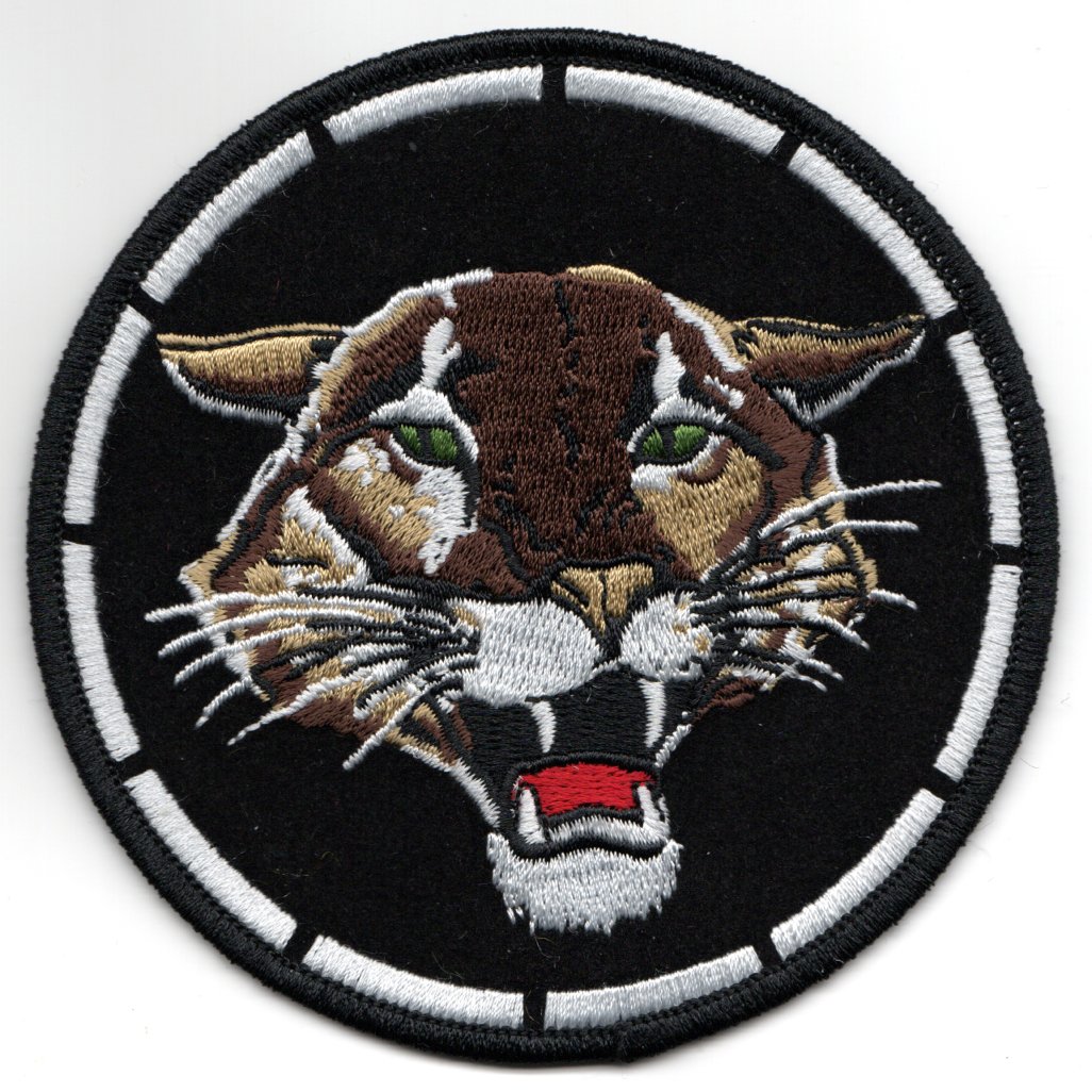 120FS 'Tiger-Face' Patch (Black)