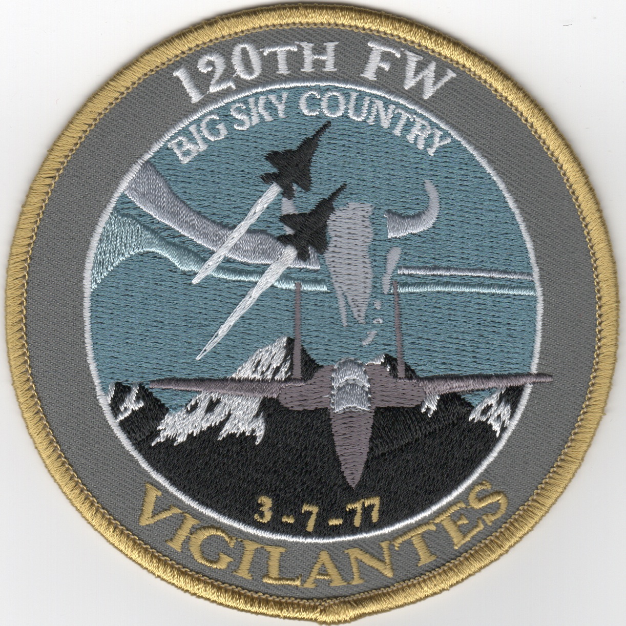 120FW 'BIG SKY COUNTRY' Patch
