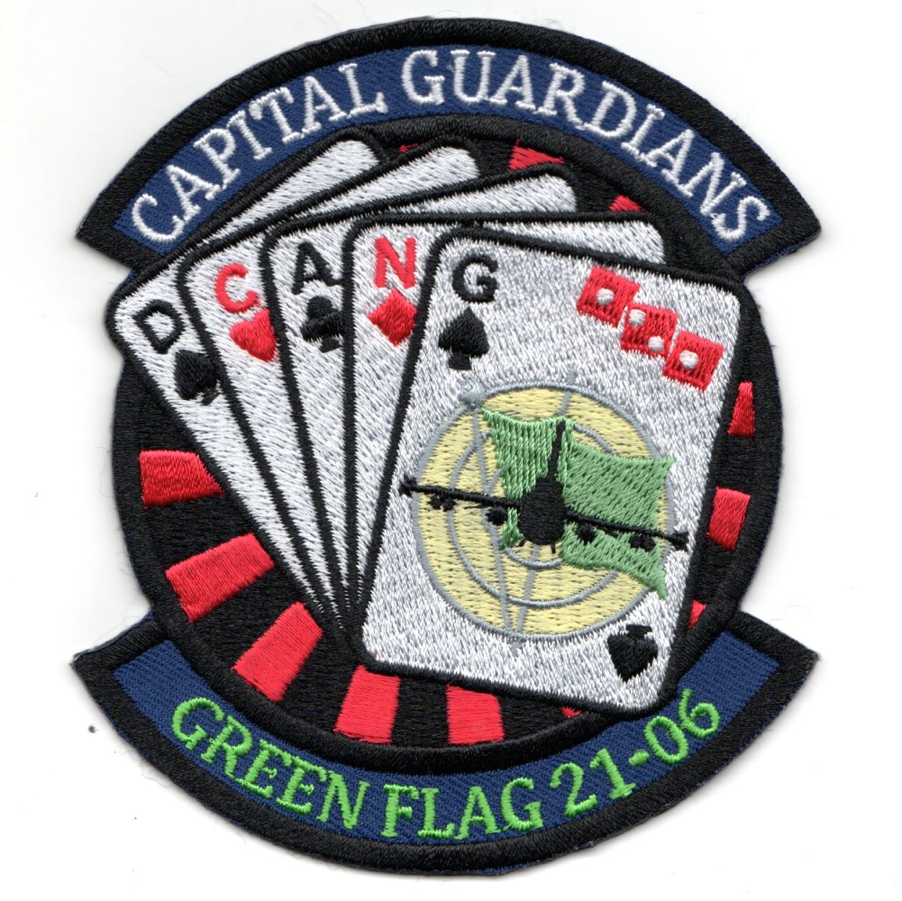 121FS 'GREEN FLAG 21-06' Patch