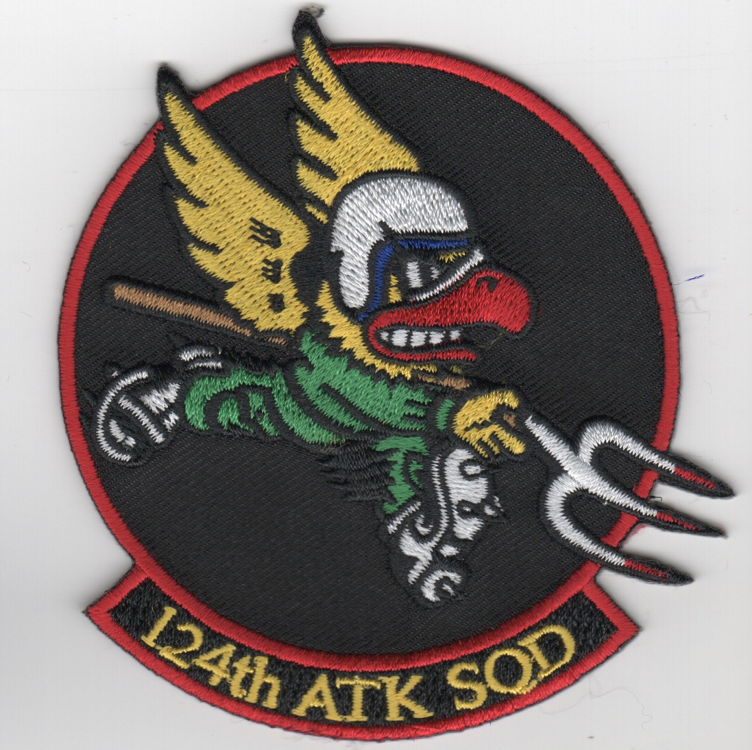 124th 'Attack' Squadron (Red/Blk)