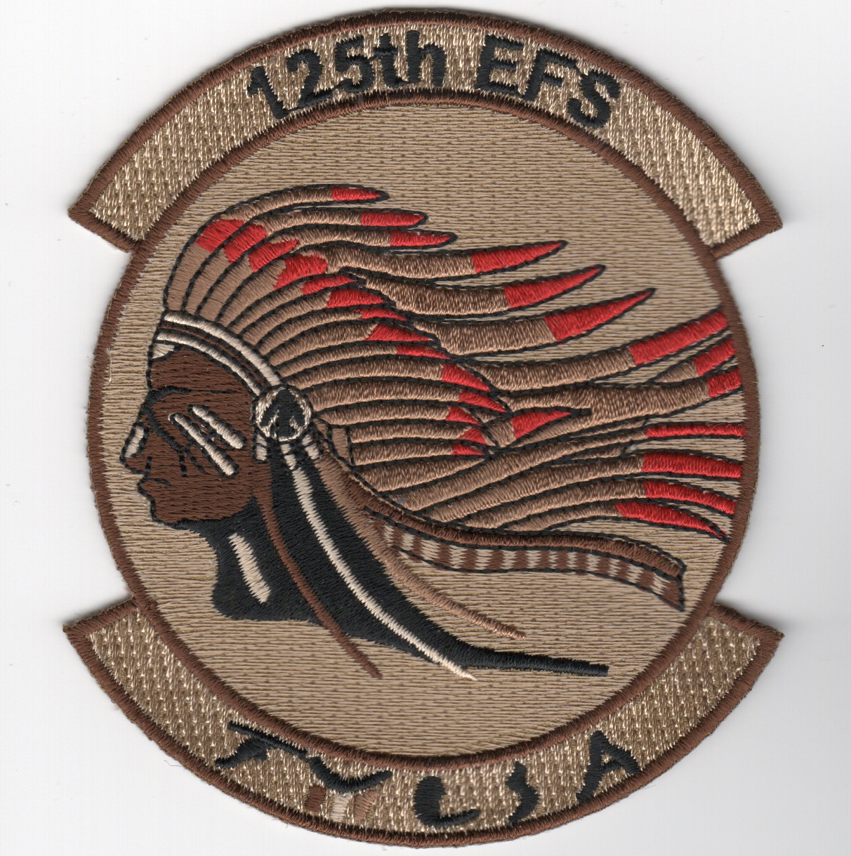 125EFS 'Indian Head' Det Patch (Des)